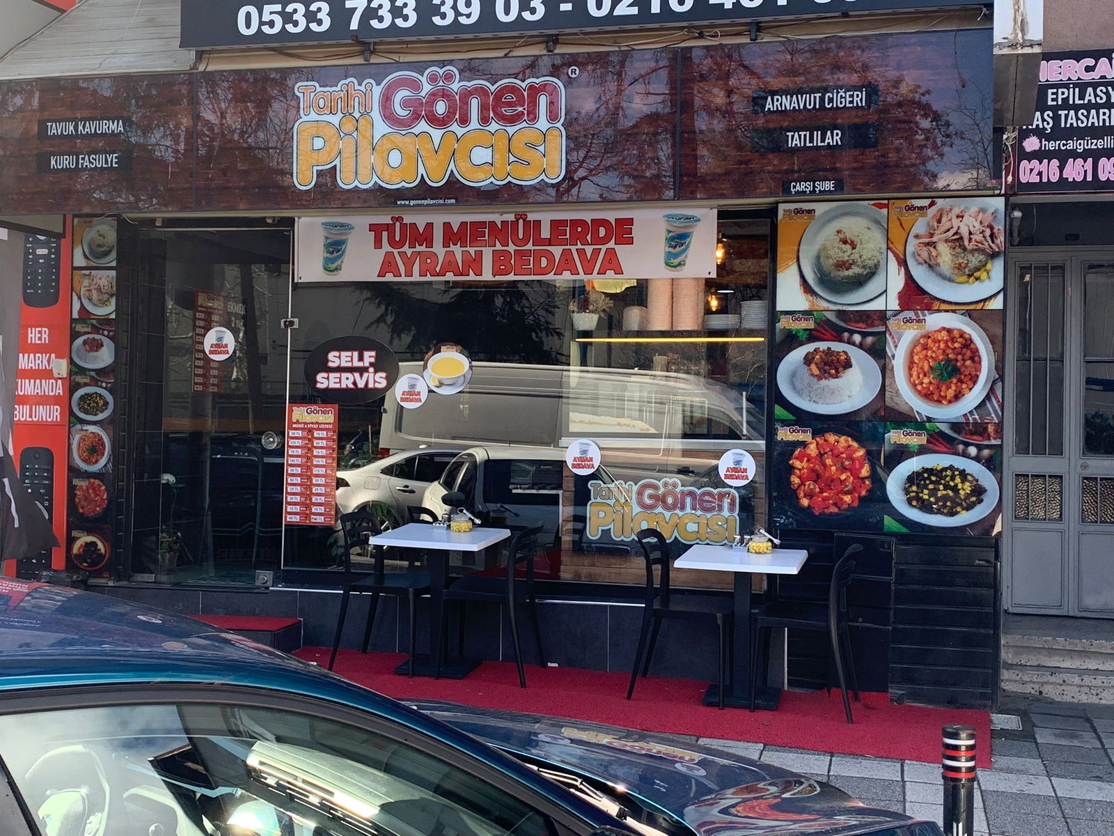 Tarihi Gönen Pilavcısı Ümraniye Çarşı