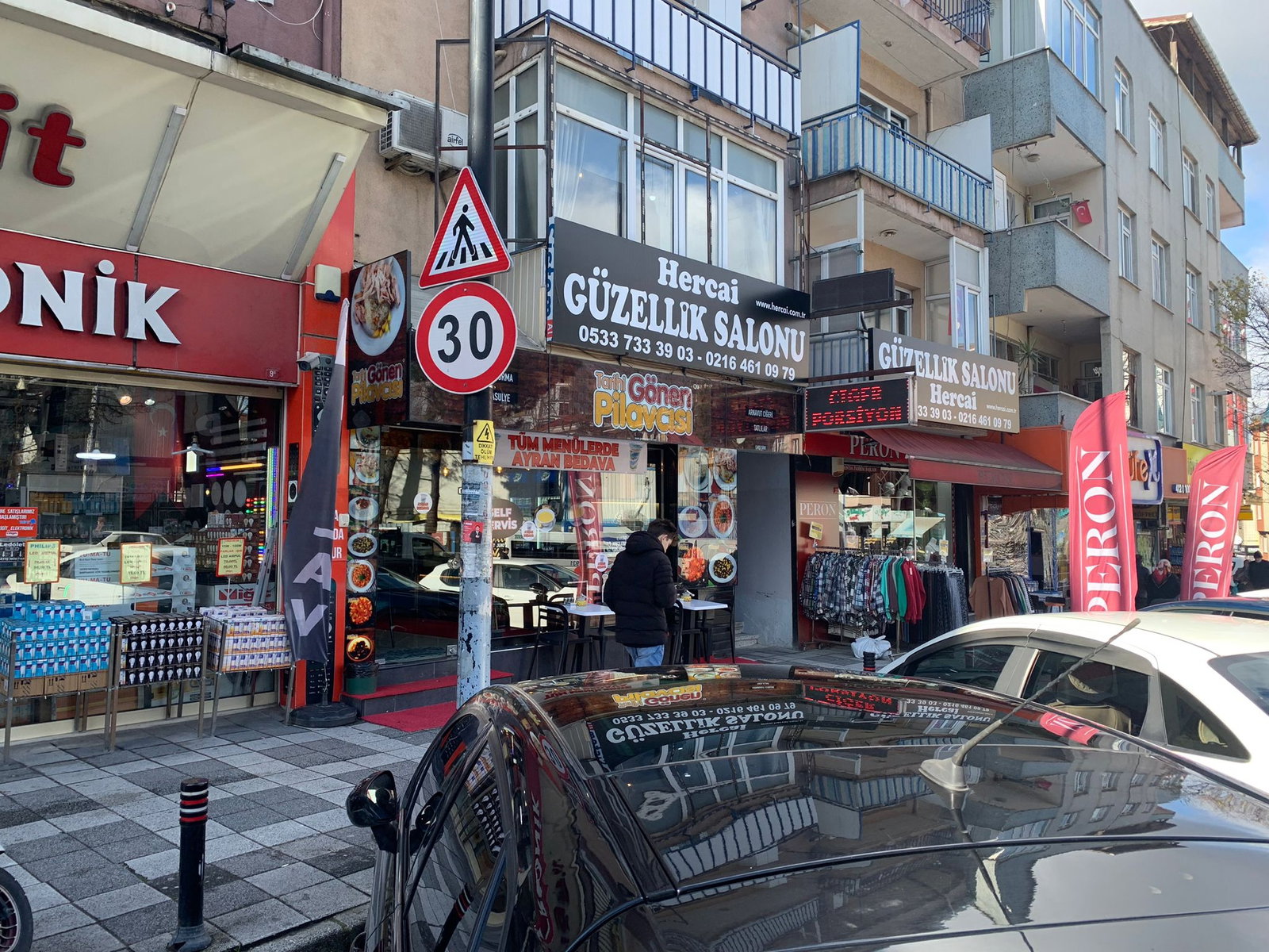 Tarihi Gönen Pilavcısı Ümraniye Çarşı