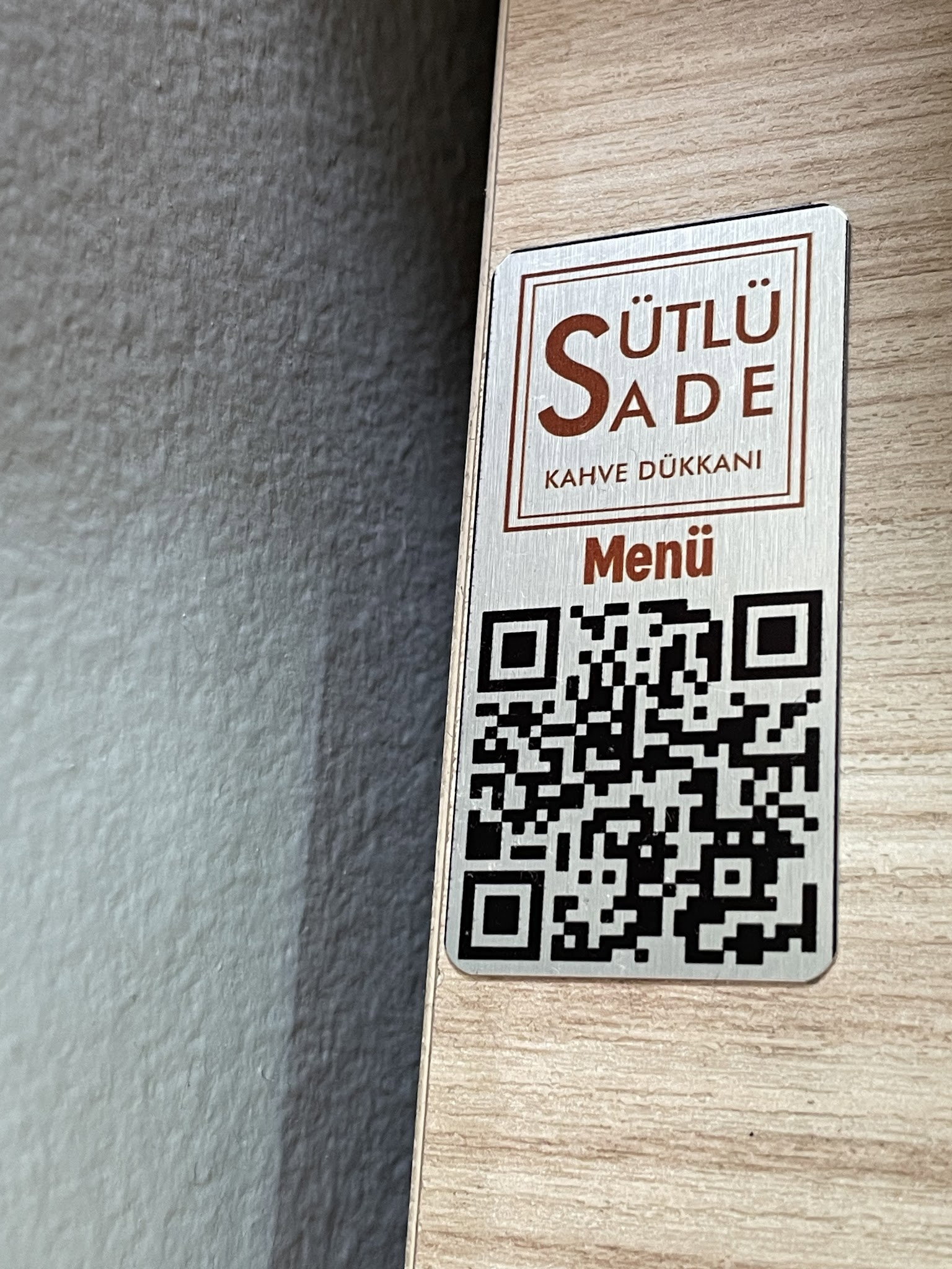 Sütlü Sade Kahve Dükkanı