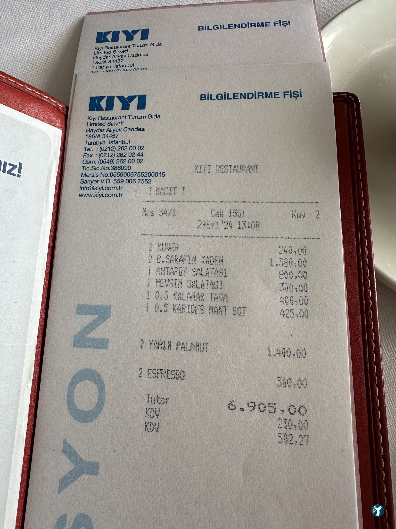 Kıyı Restaurant