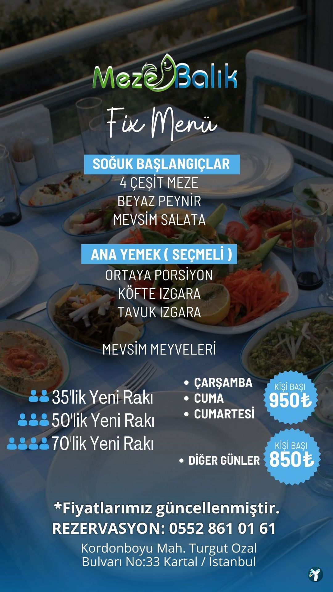 Meze Balık Kartal
