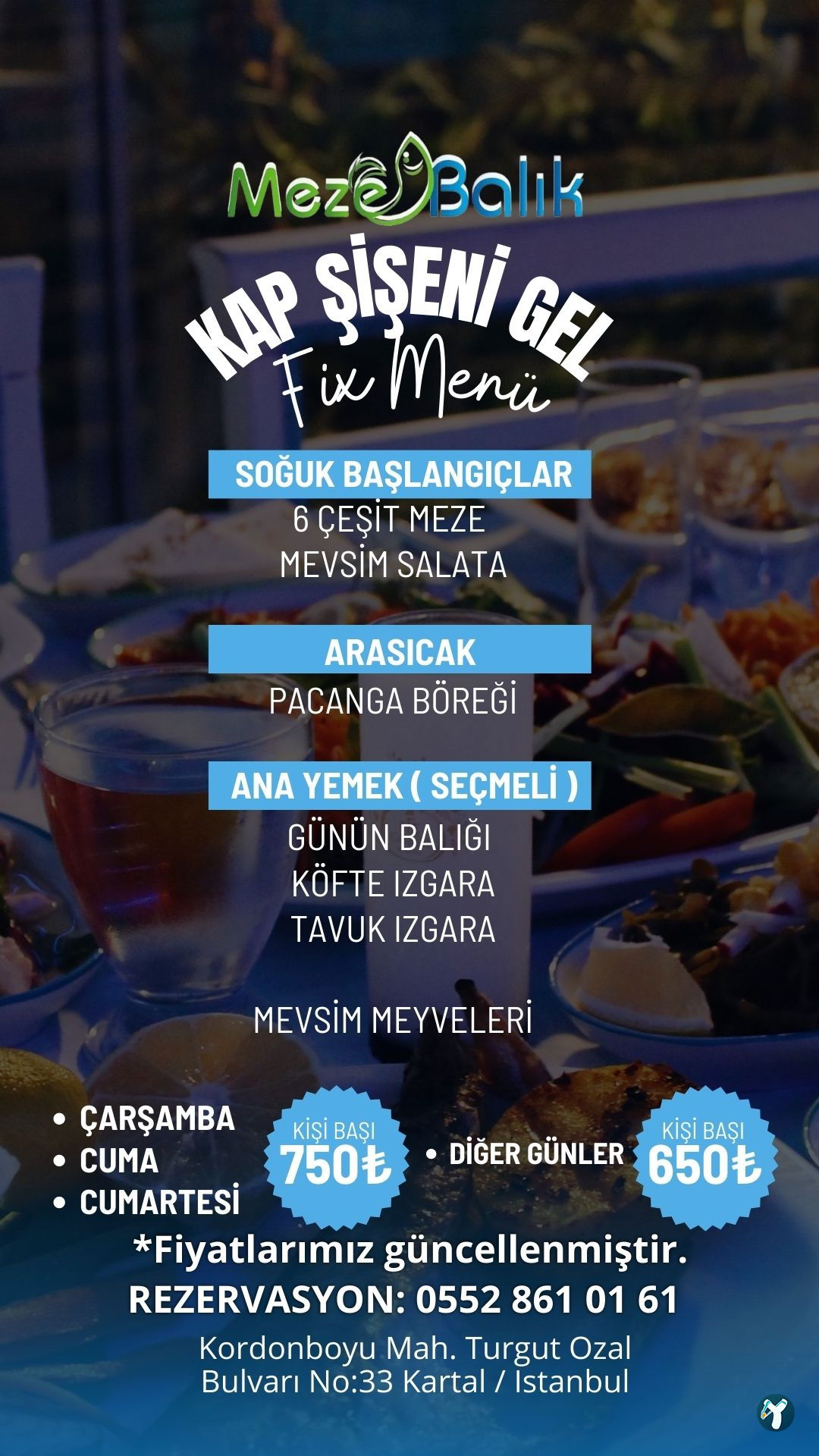 Meze Balık Kartal