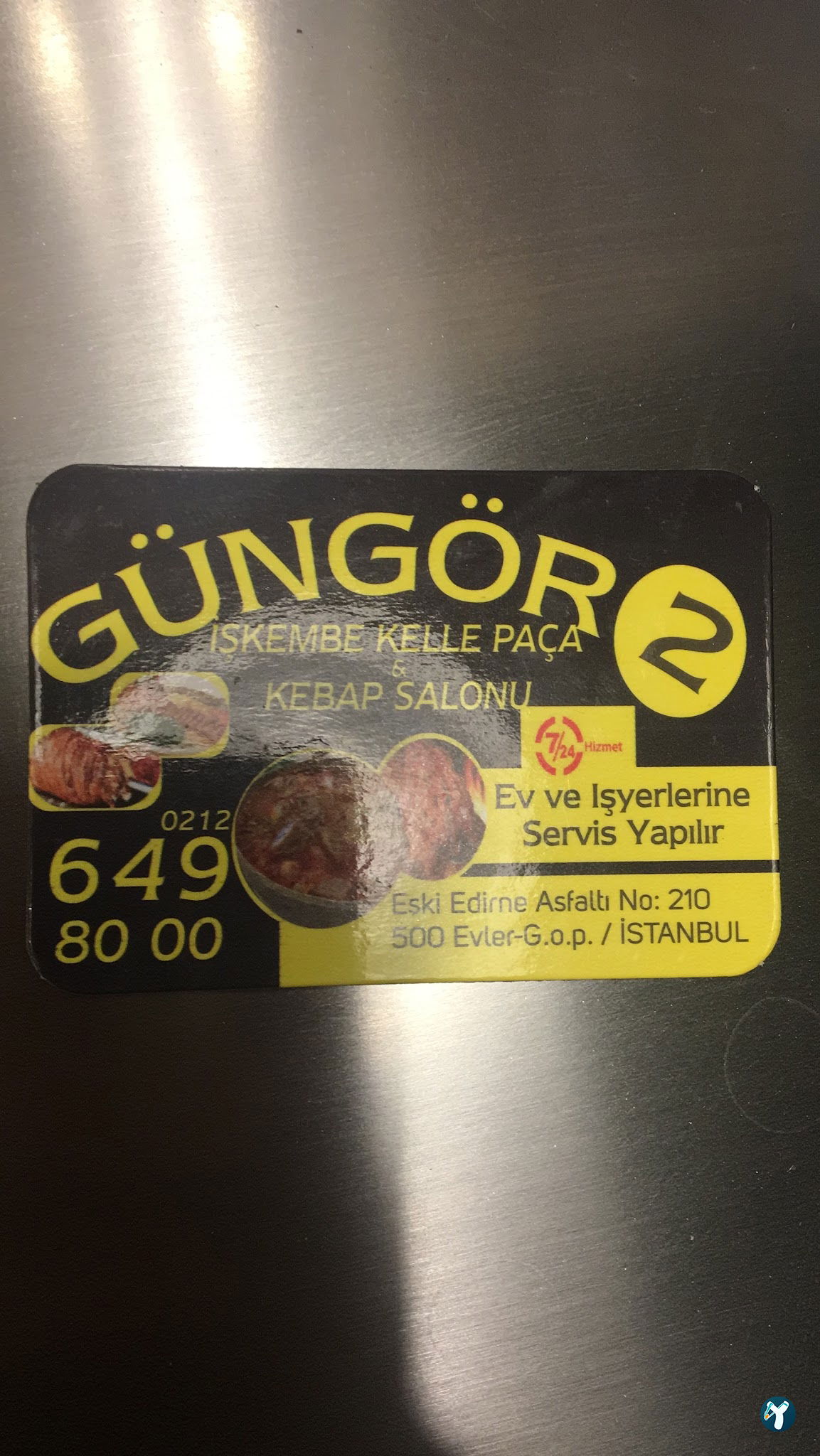 Güngör İşkembe Kellepaça Kebap Salonu