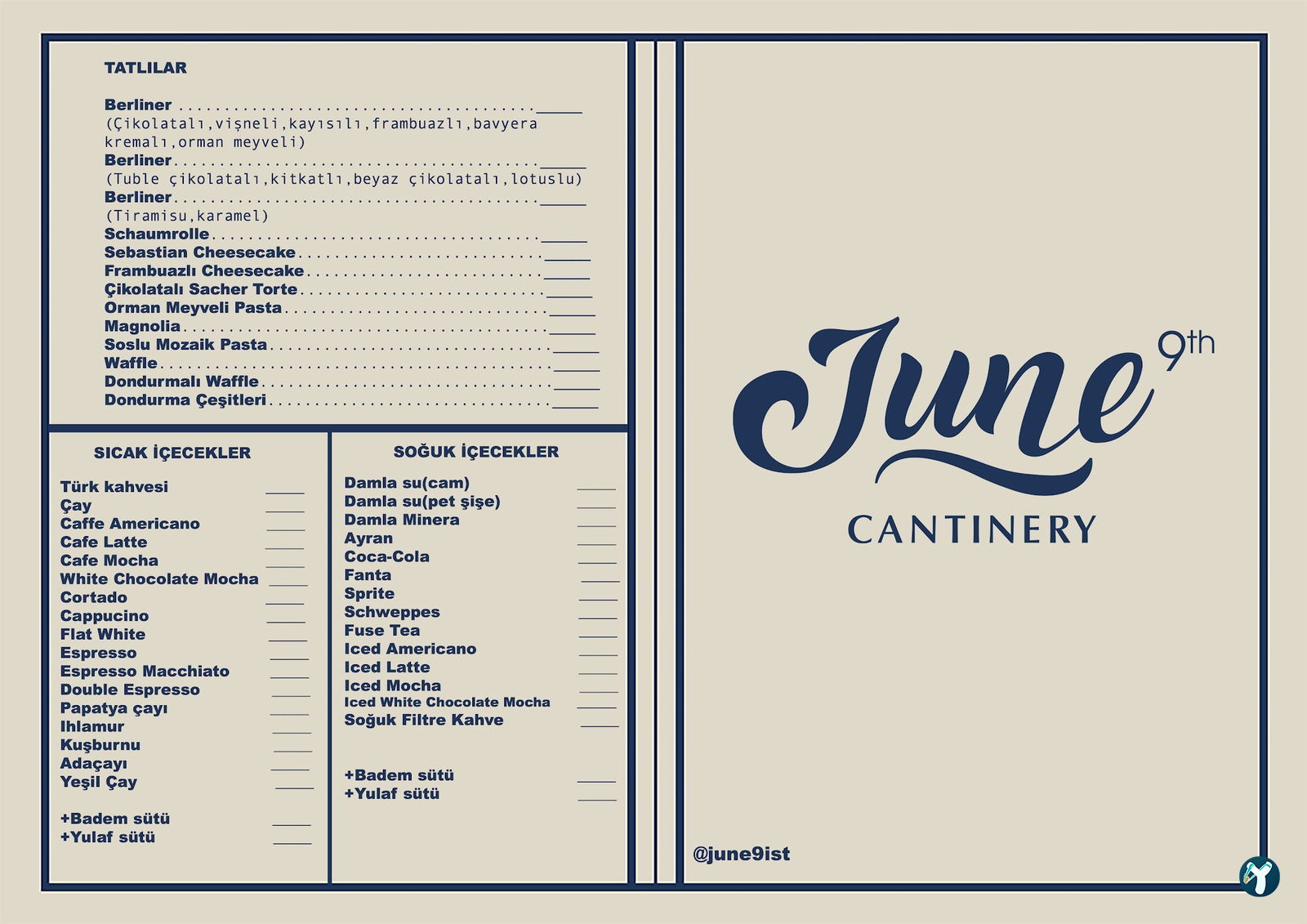 June 9Th Cantinery