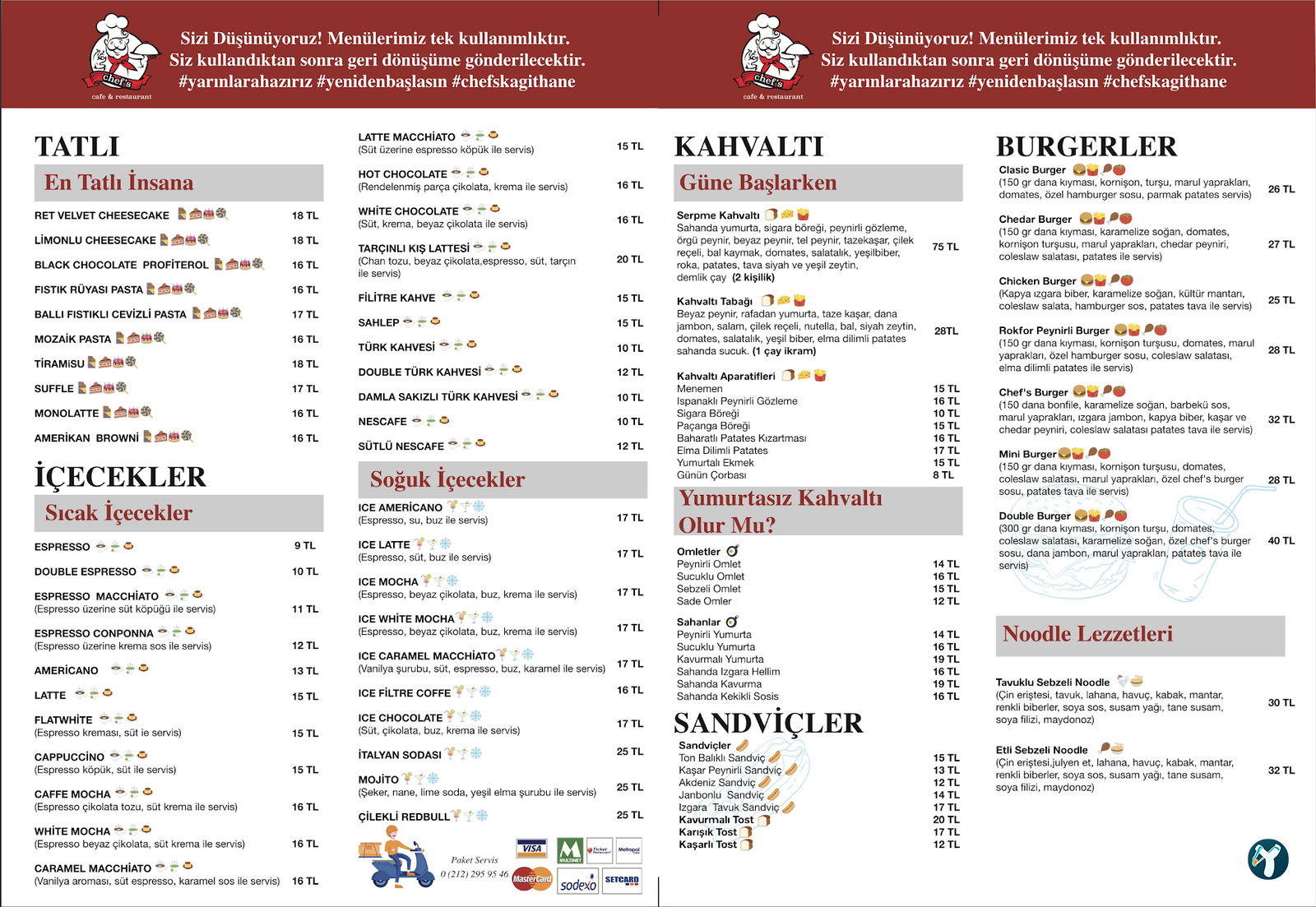 Chef'S Kağıthane