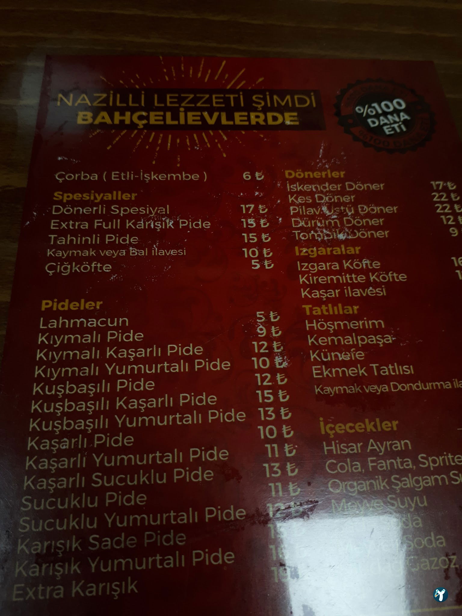 Nazilli Pide Döner Salonu