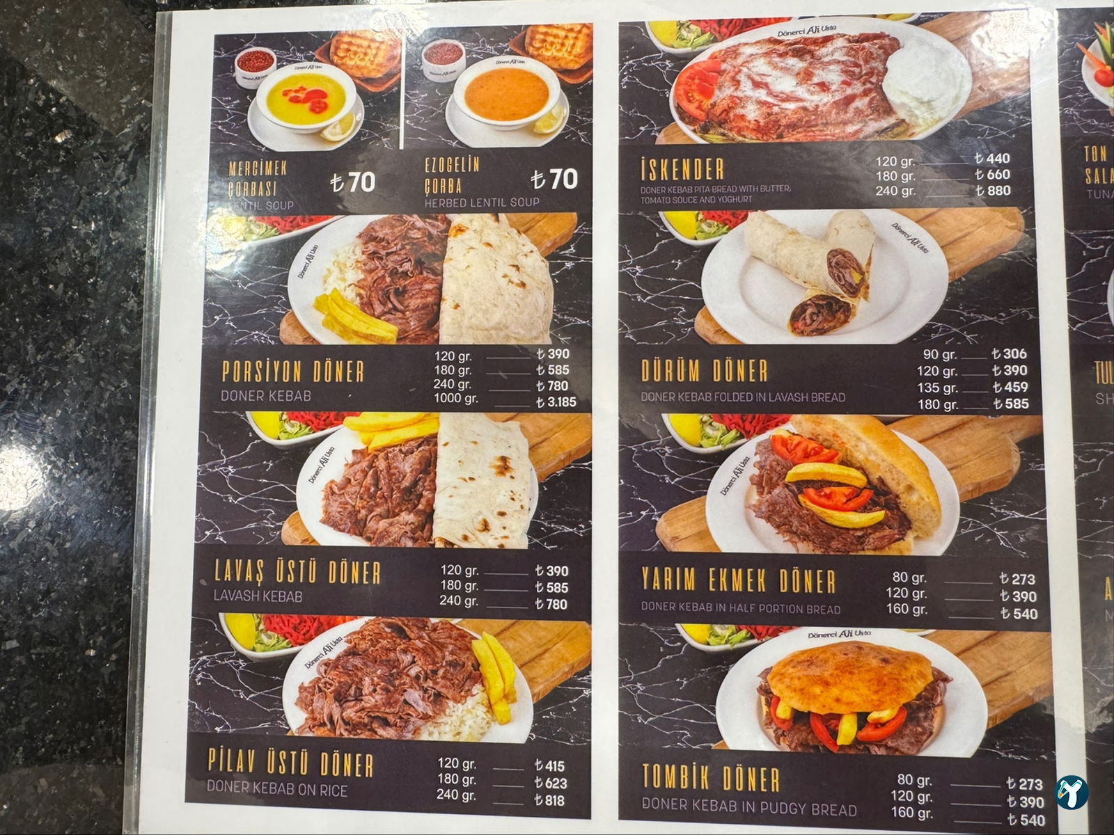 Dönerci Ali Usta Şirinevler