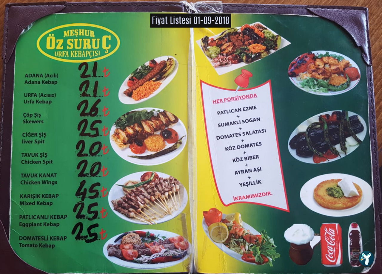 Meşhur Öz Suruç Urfa Kebapçısı