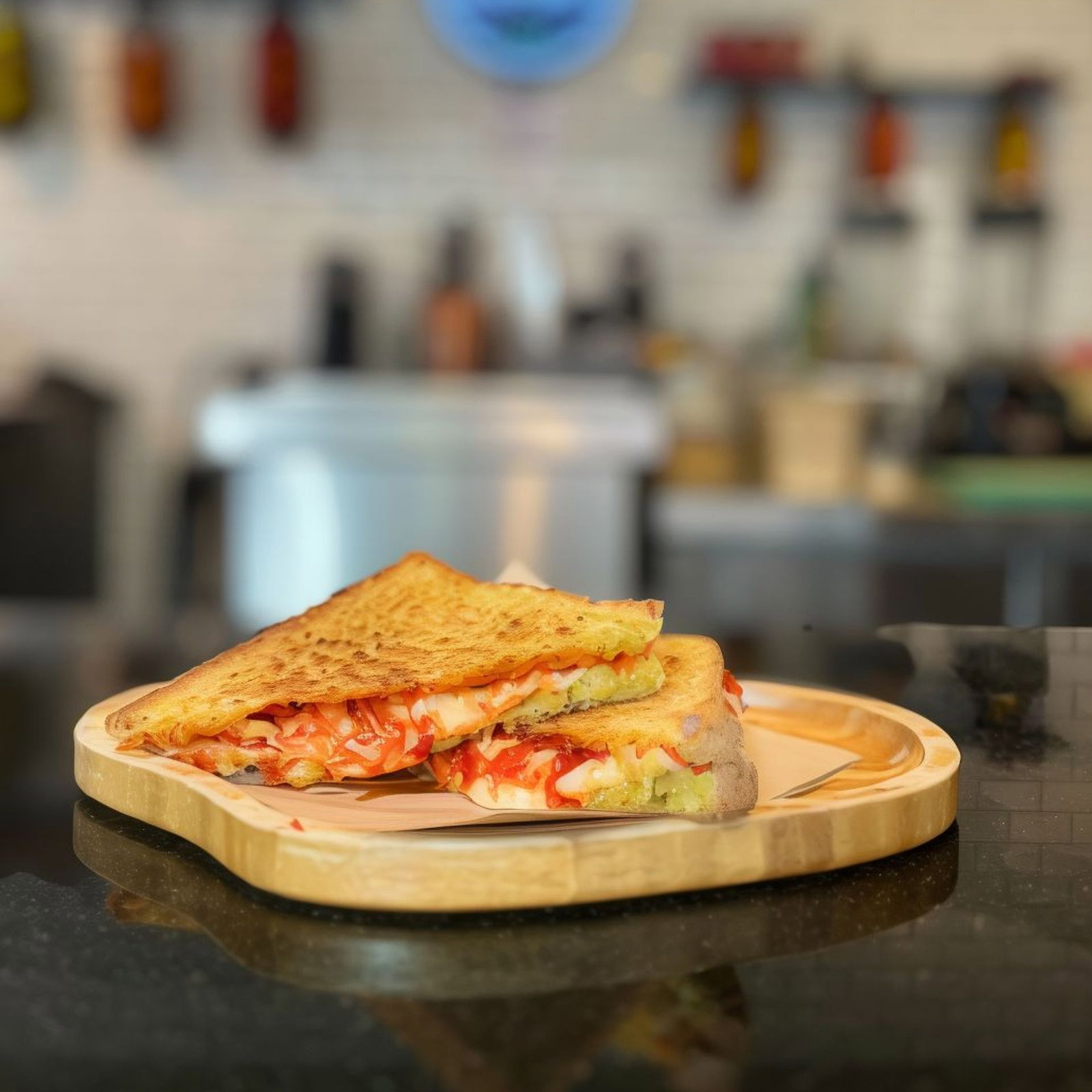 Acı Biber Reçelli Tost