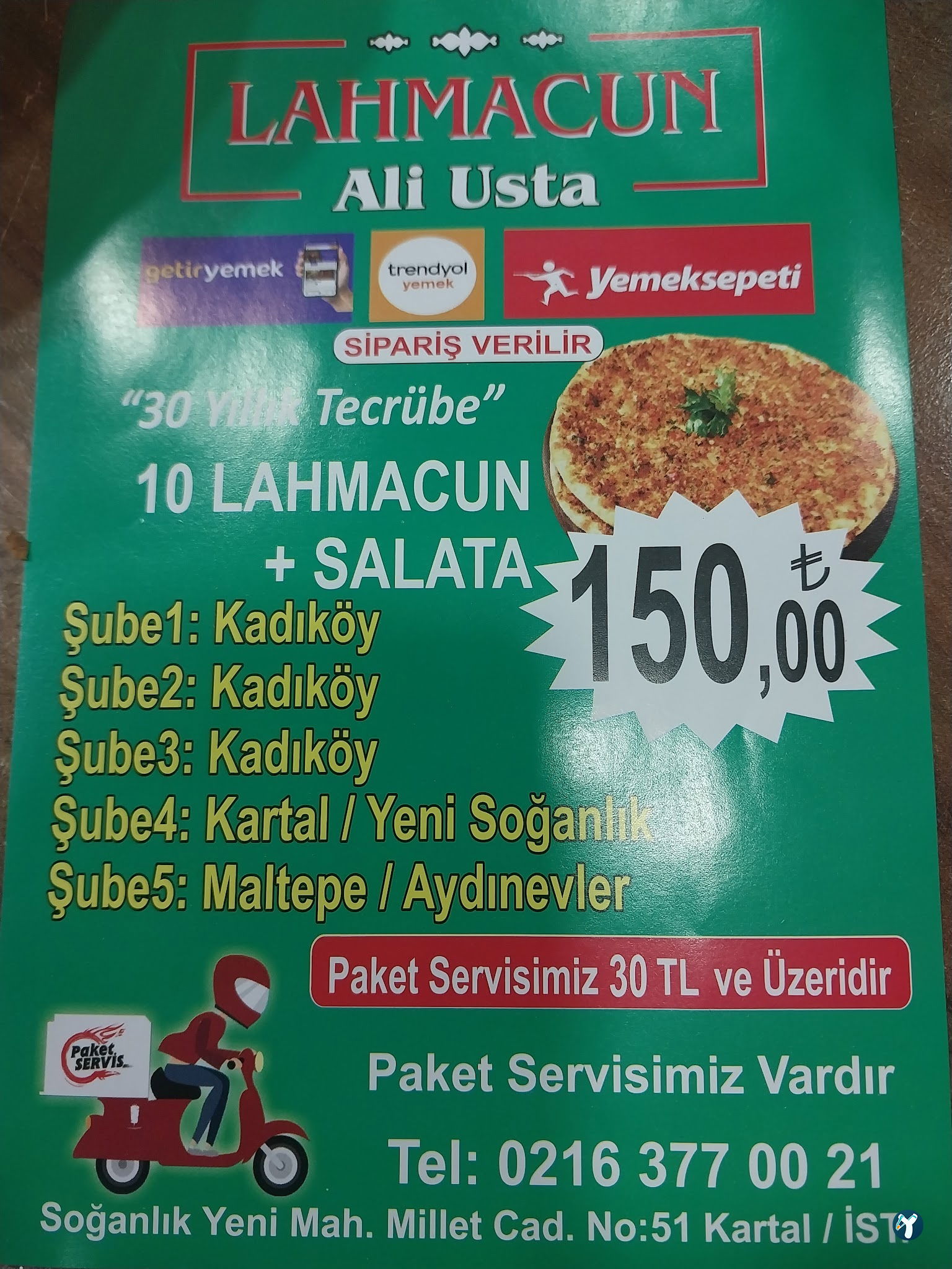 Lahmacun Ali Usta - Soğanlık