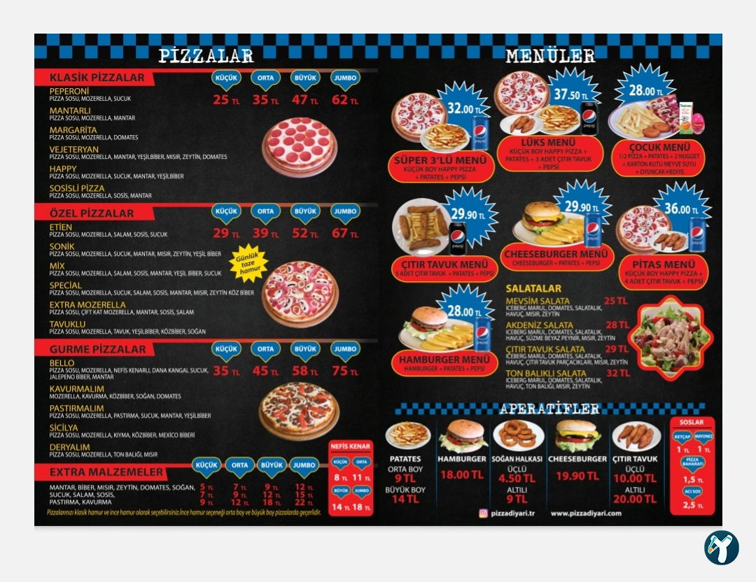 Pi̇zza Di̇yari Menemen