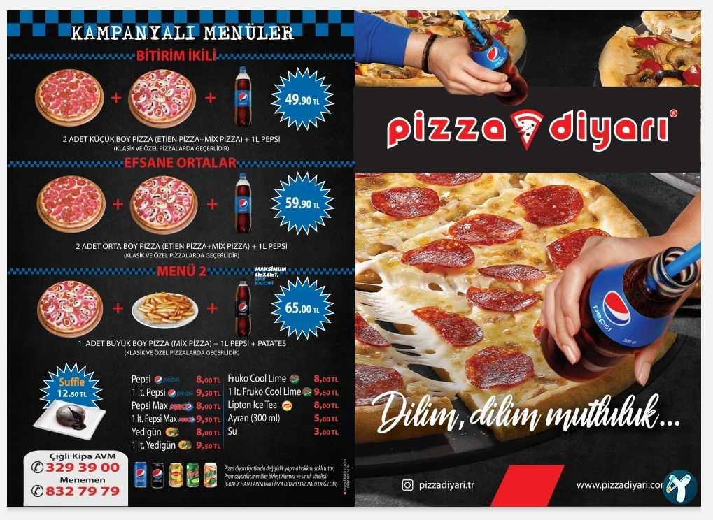 Pi̇zza Di̇yari Menemen