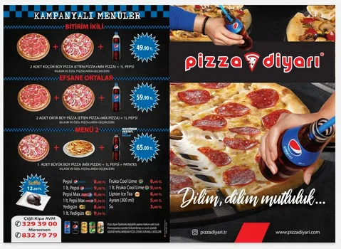 Pi̇zza Di̇yari Menemen resimleri