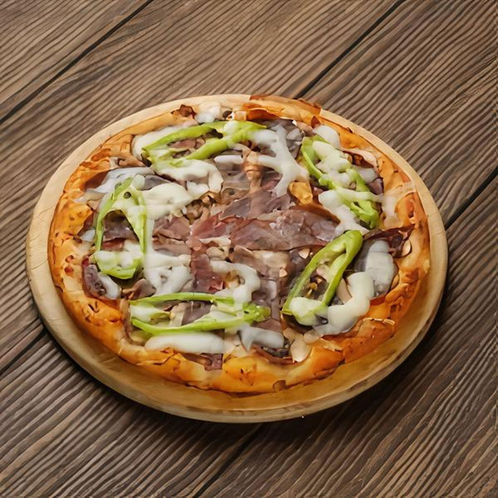 Pastırmalı Pizza (Large)