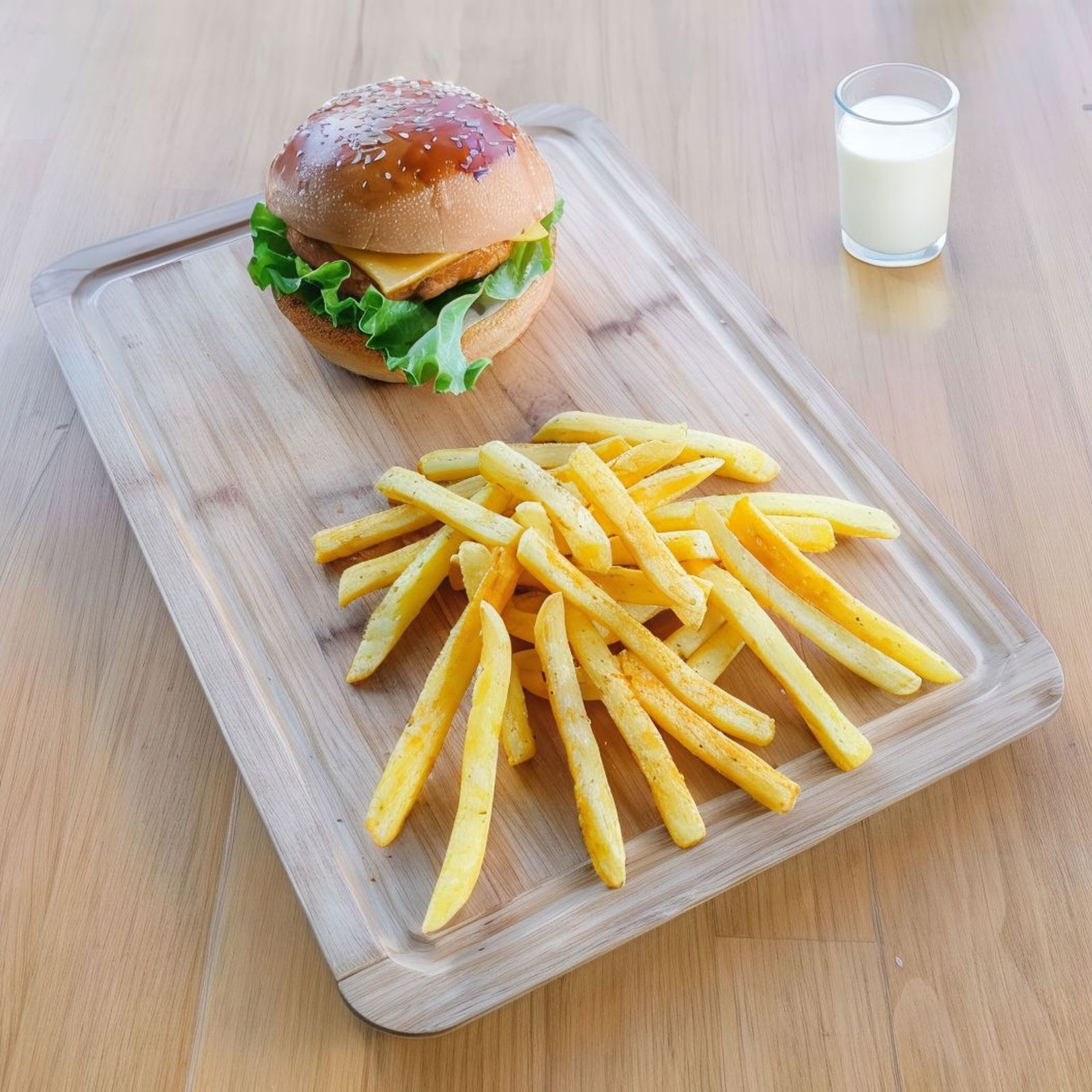 Çıtır Tavuk Burger Menü