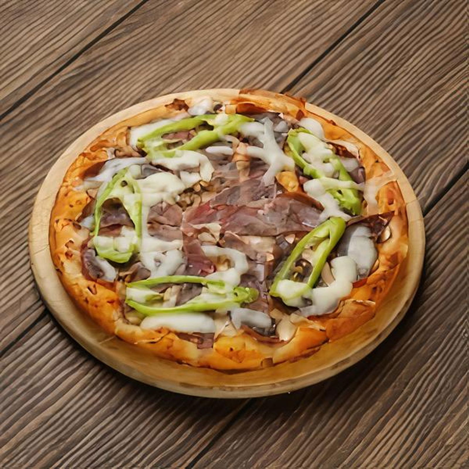 Pastırmalı Pizza (Medium)