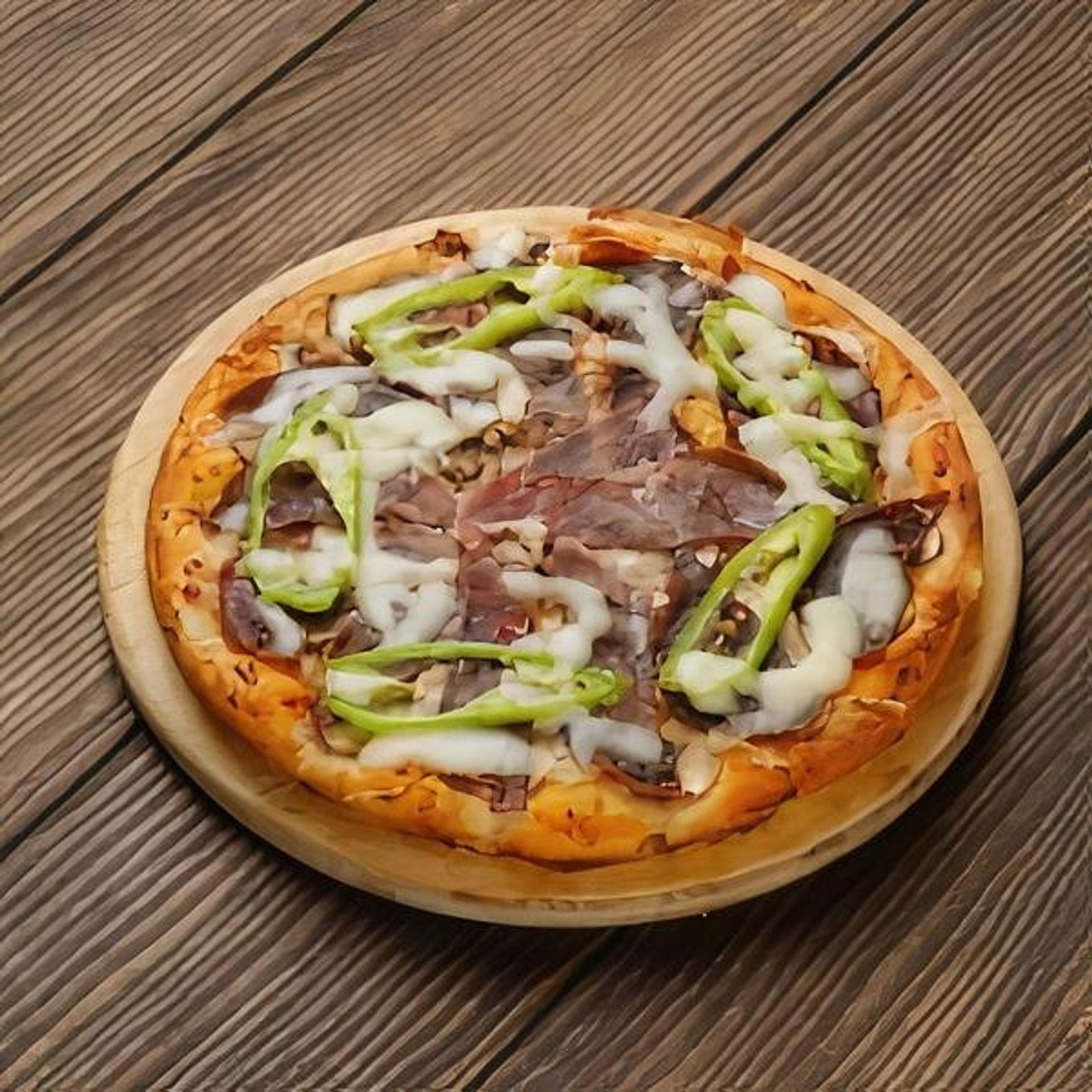 Pastırmalı Pizza (XJumbo)