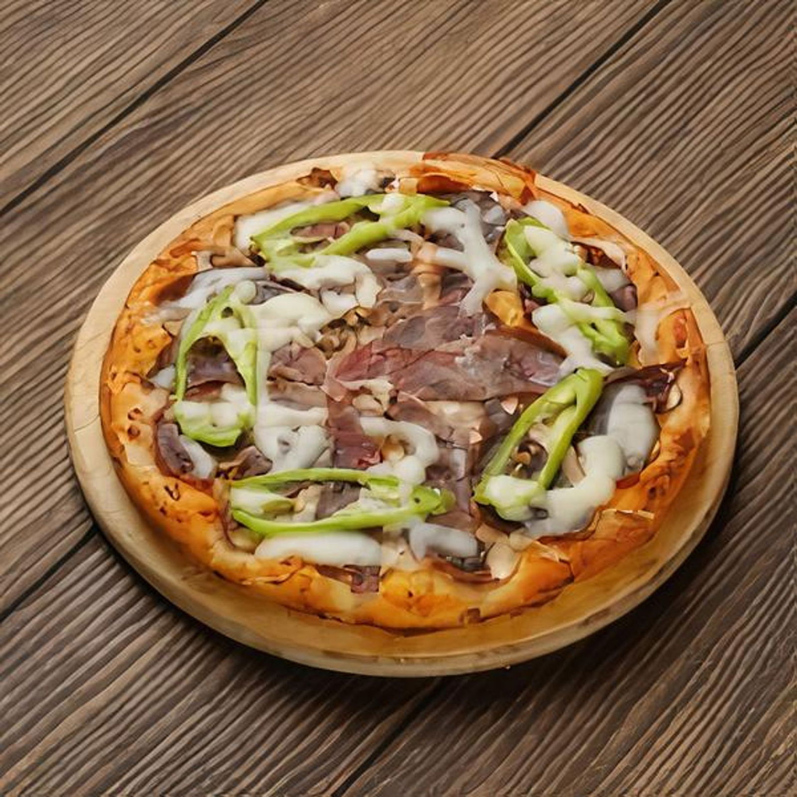 Pastırmalı Pizza (Jumbo)