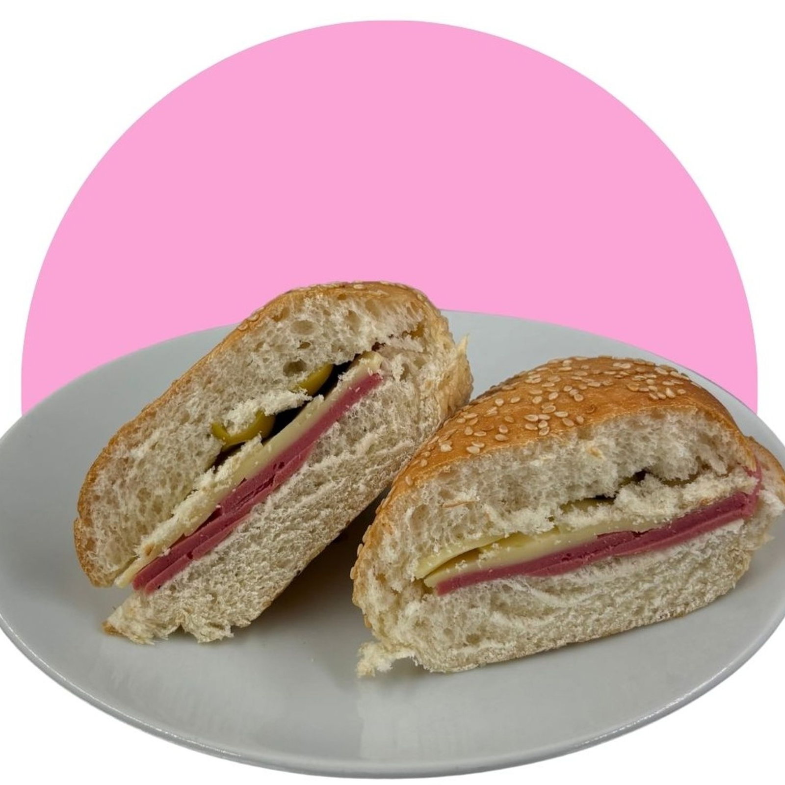 Salamlı Kaşarlı Sandviç