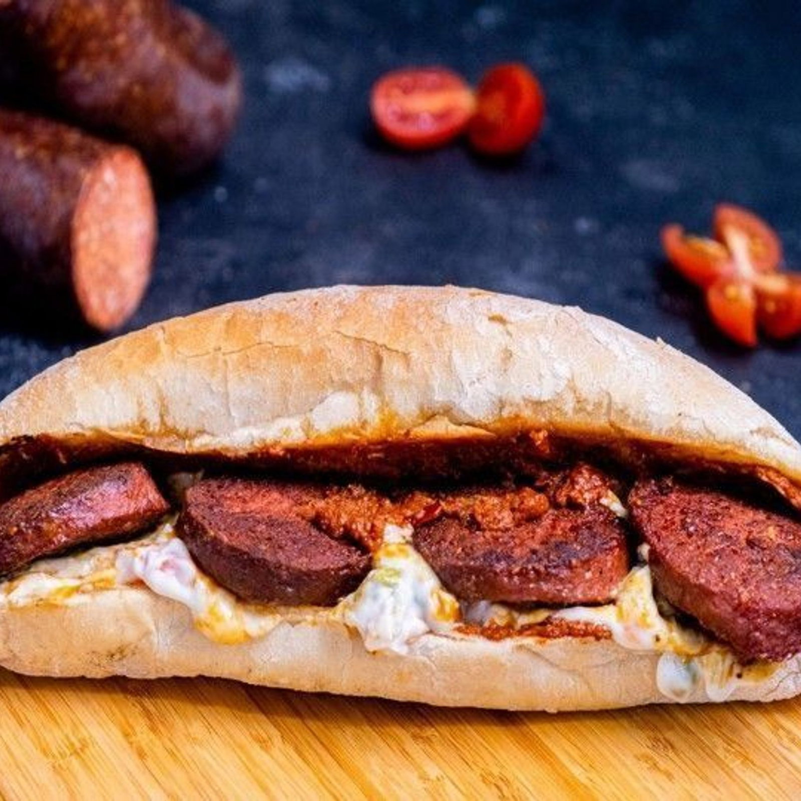 Sandviç Ekmek Arası Izgara Sucuk