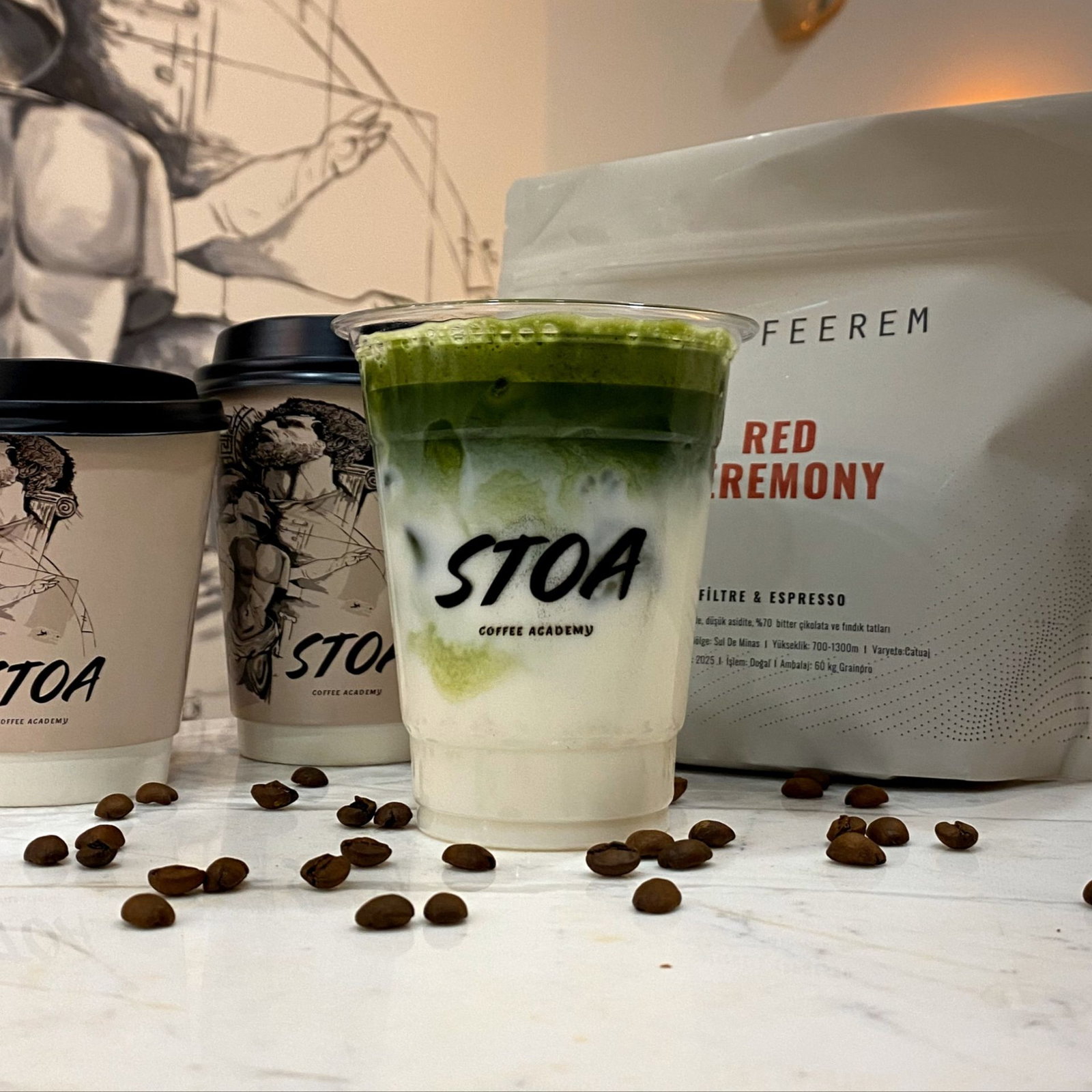Iced Ceremonial Matcha Latte
