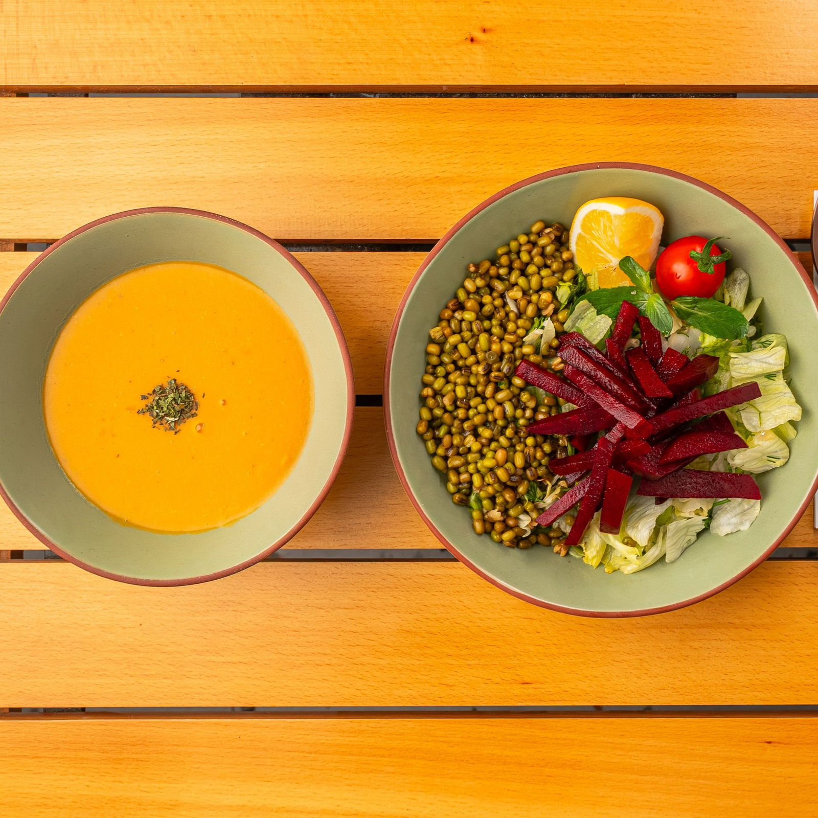 Pancarlı,Maş Fasulyeli Hafif Menü 