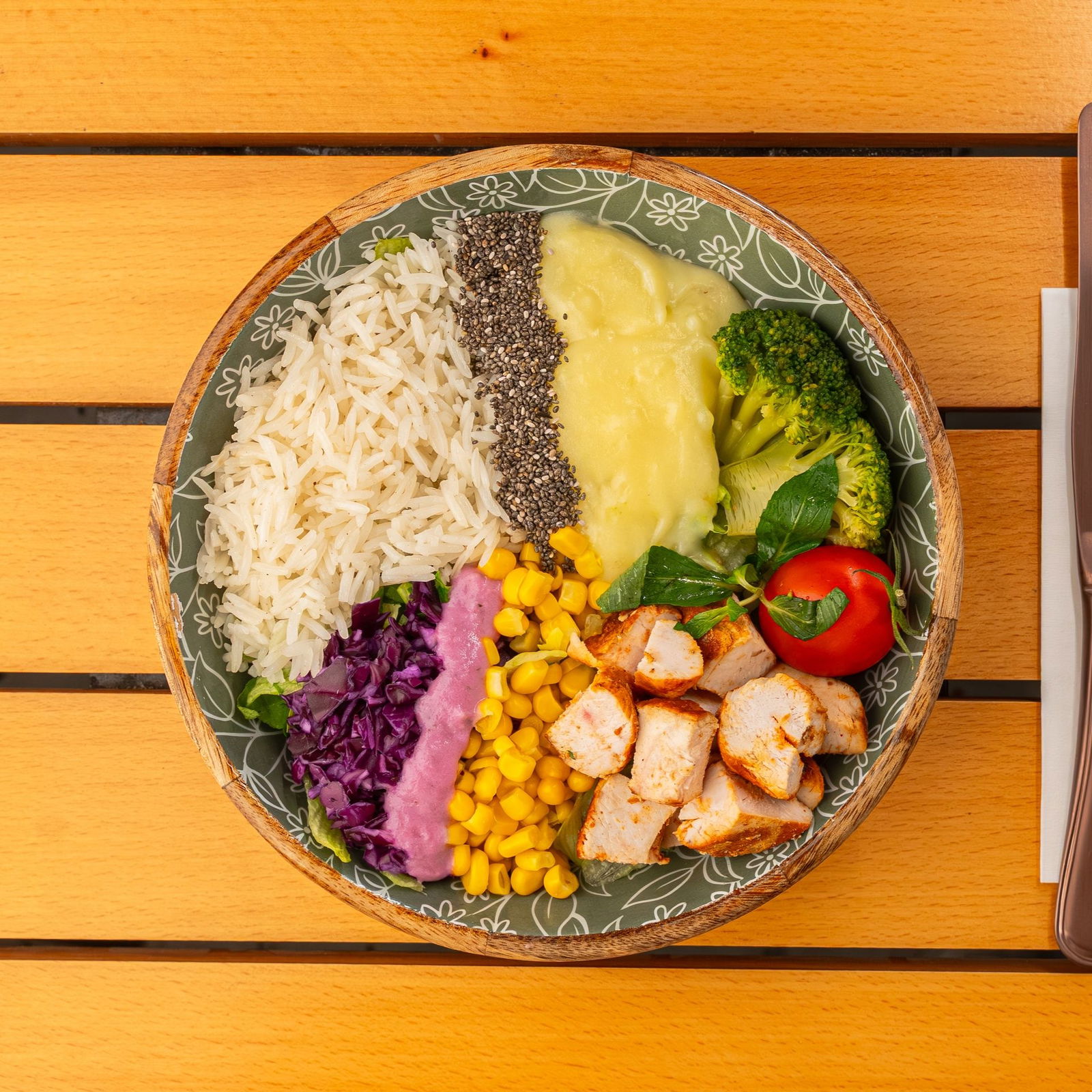 Tavuk Bonfileli Fit Bowl