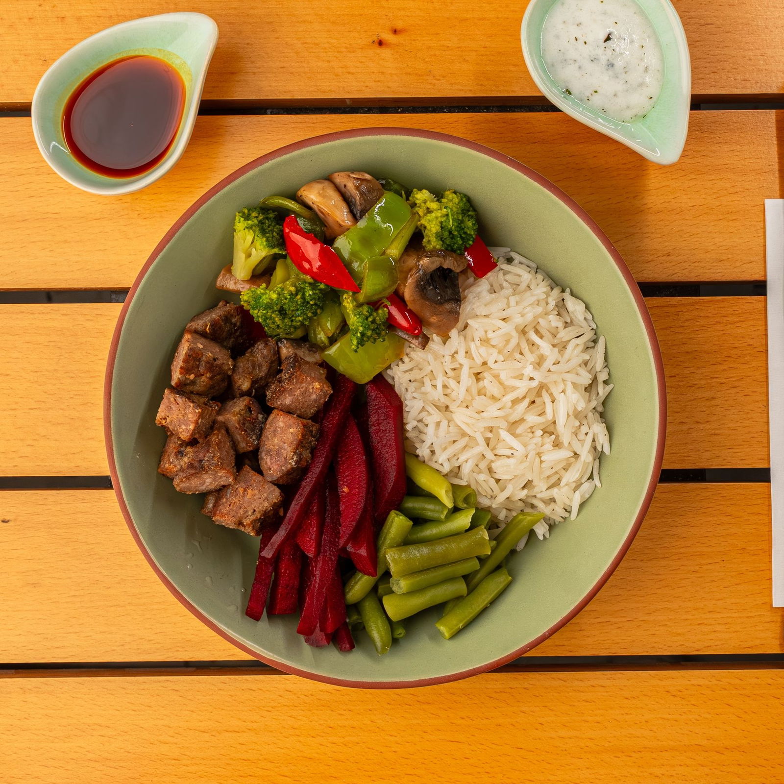 Izgara Fit Köfteli Sıcak Kase 