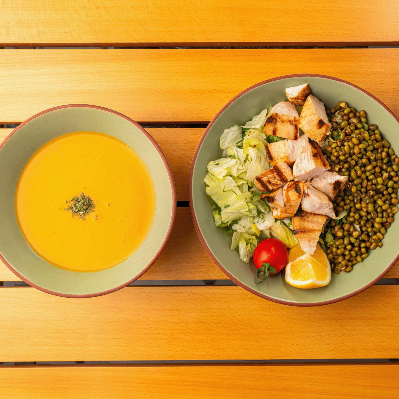 Hindi Bonfileli Maş Fasulyeli Hafif Menü 