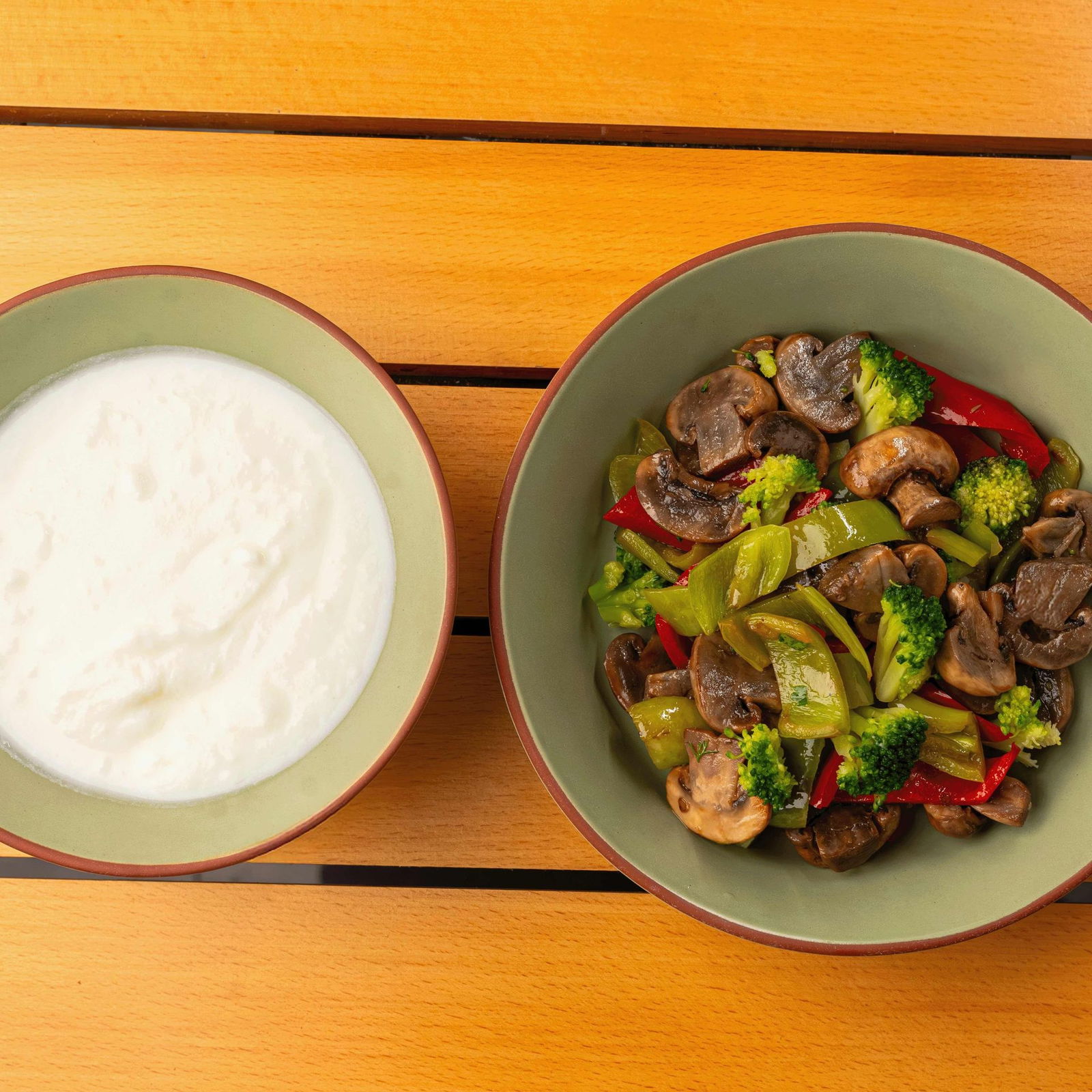 Sebze Sote & Yoğurt Menü