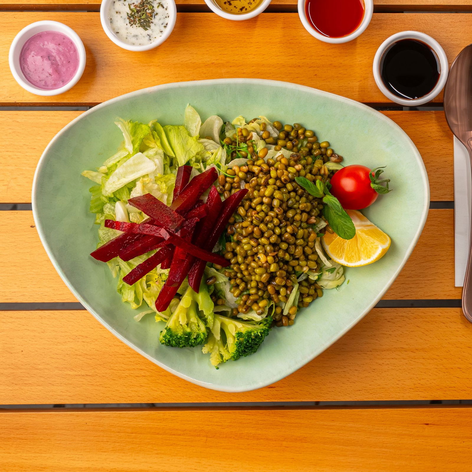 Pancarlı Maş Fasulyeli Salata