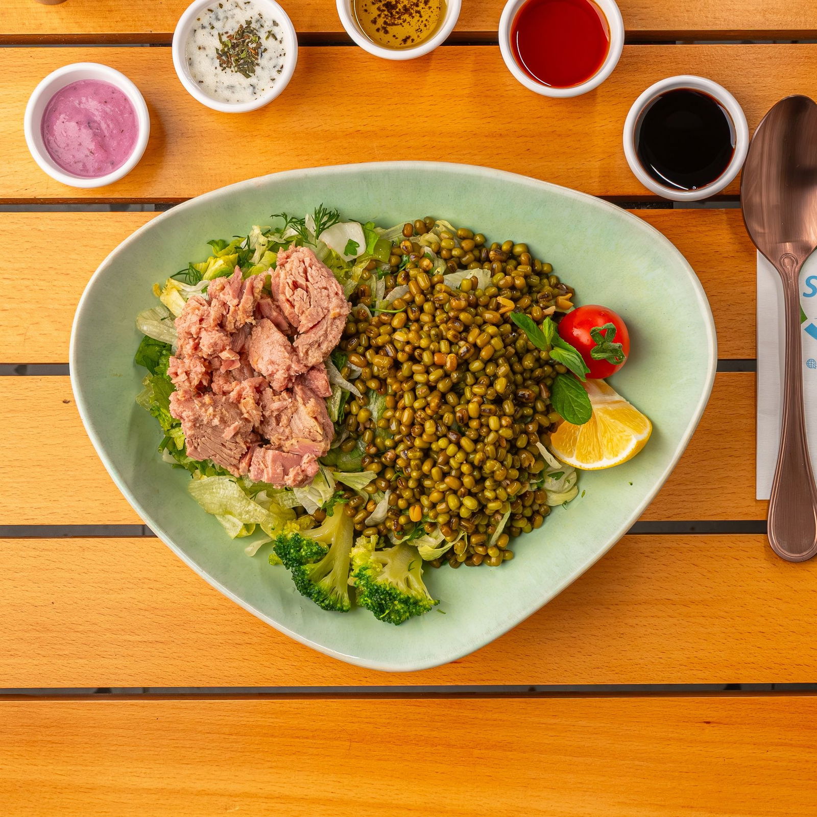 Ton Balıklı Maş Fasulyeli Salata