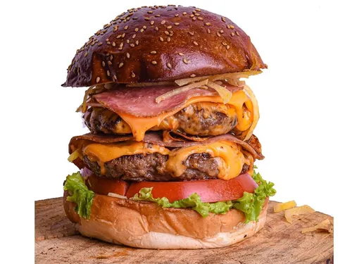 Double Buffalo Burger