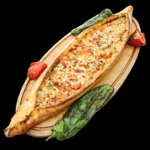Tavuklu Kaşarlı Pide