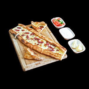Sucuklu Kaşarlı Pide