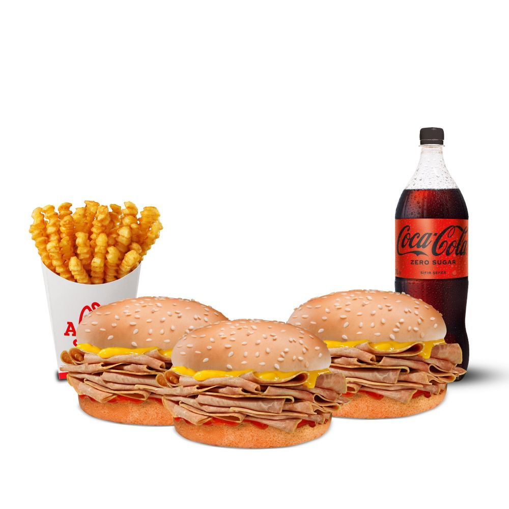 3'lü Beef'n Cheddar Jr. Fırsatı