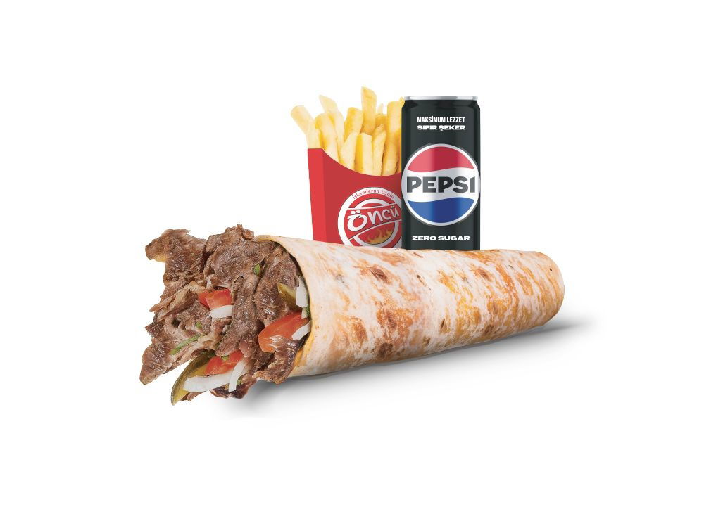 Combo Et Döner Dürüm Menü