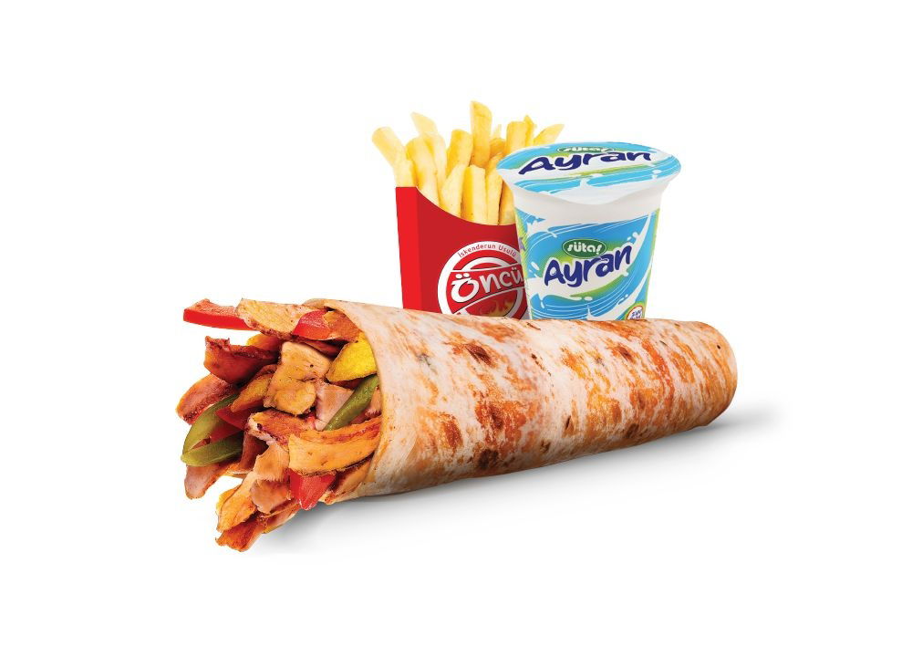 Avantajlı Tavuk Döner Dürüm Menü