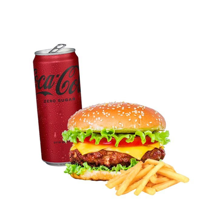Cheeseburger Menü