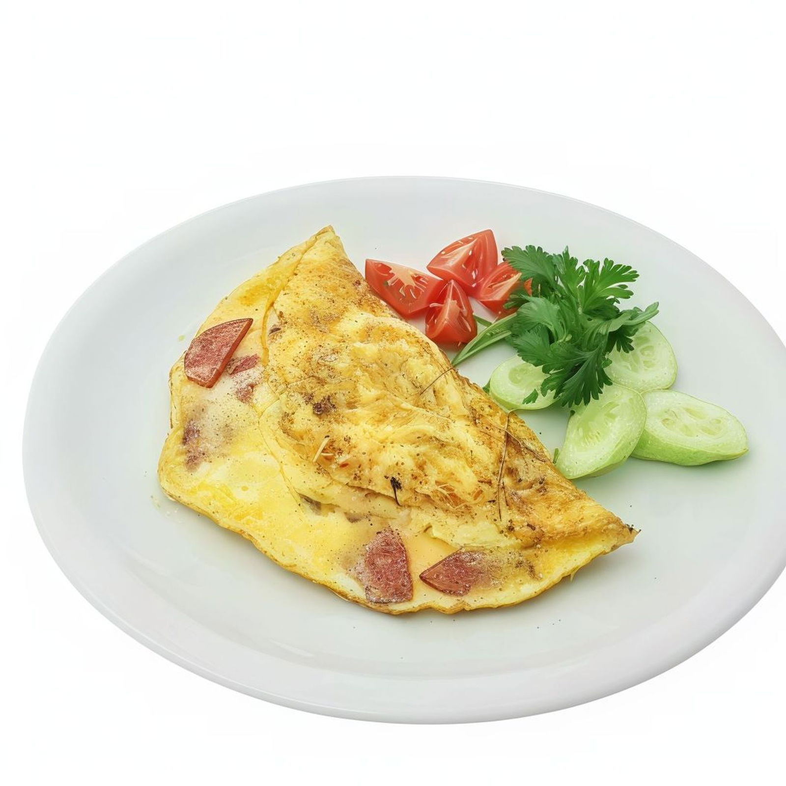 Sucuklu Kaşarlı Omlet Menü