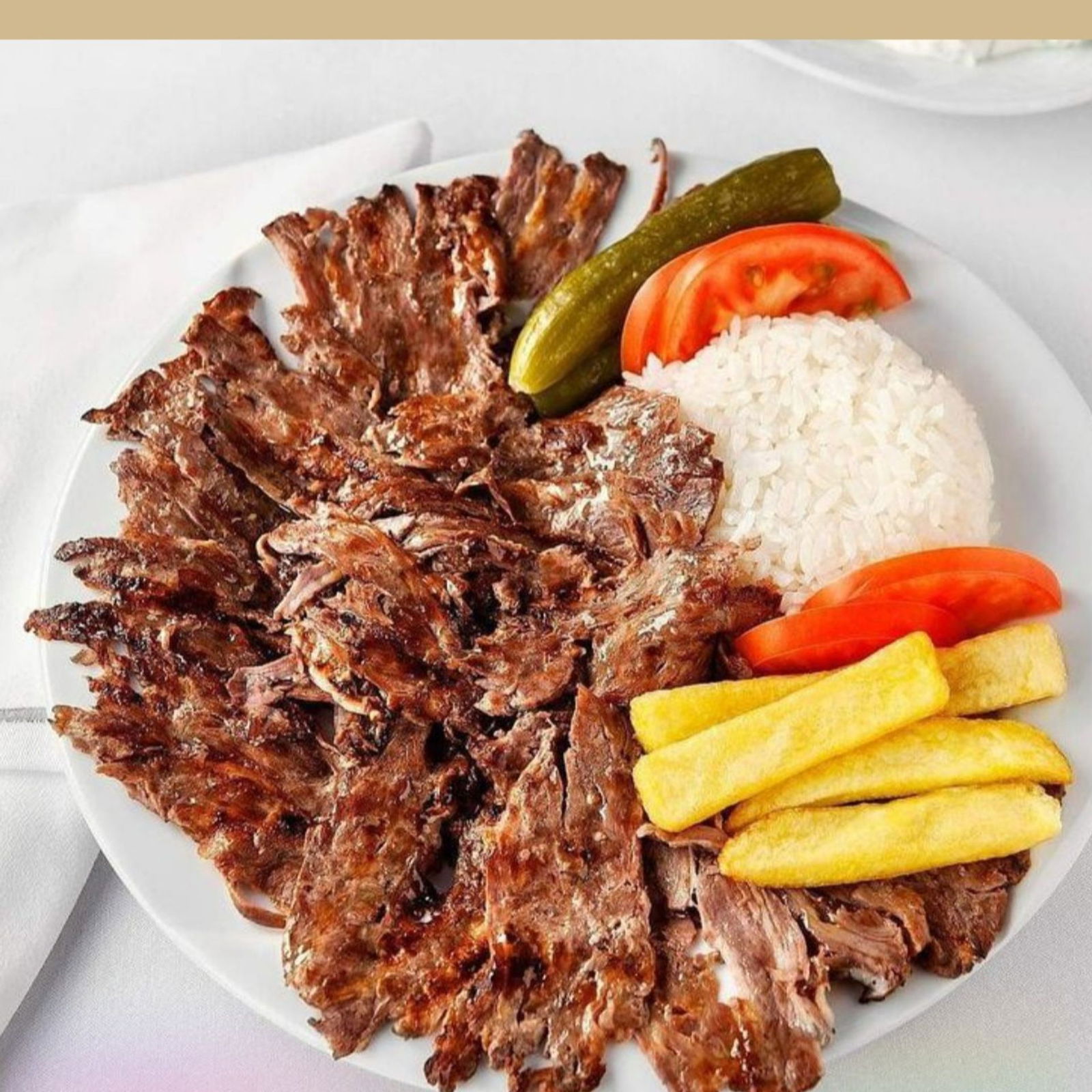 Pilav Üstü Et Döner