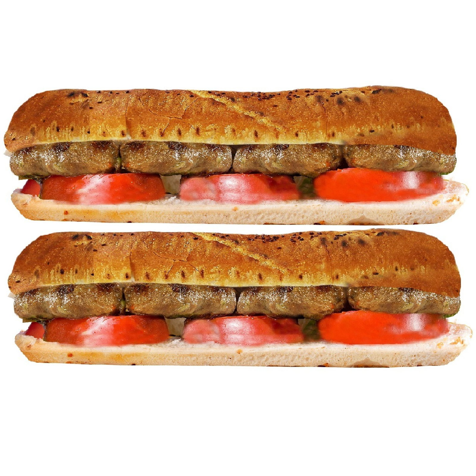 2'li Köfte Ekmek + Patates + 2 Ayran
