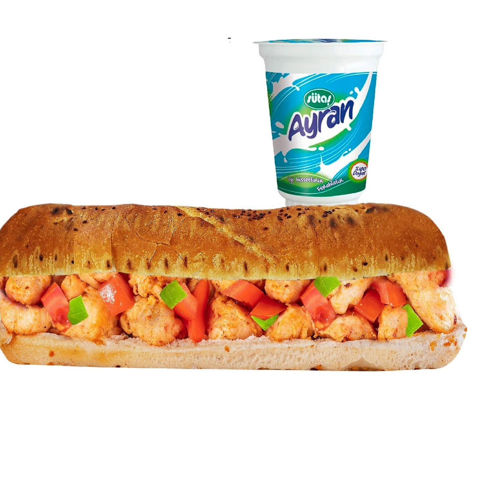 Tavuk Ekmek & Ayran