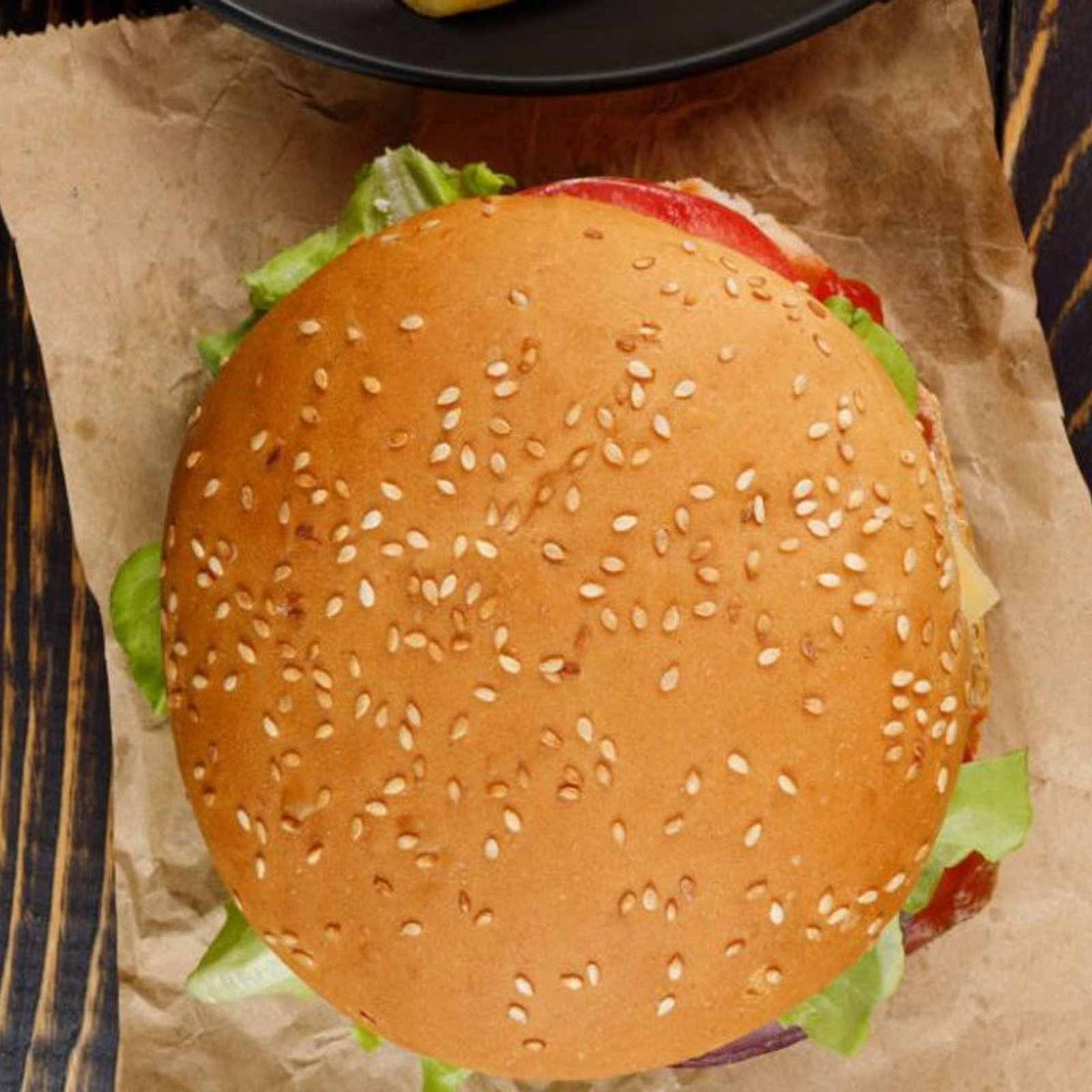 Veggie Sweet Honey Mustard Burger