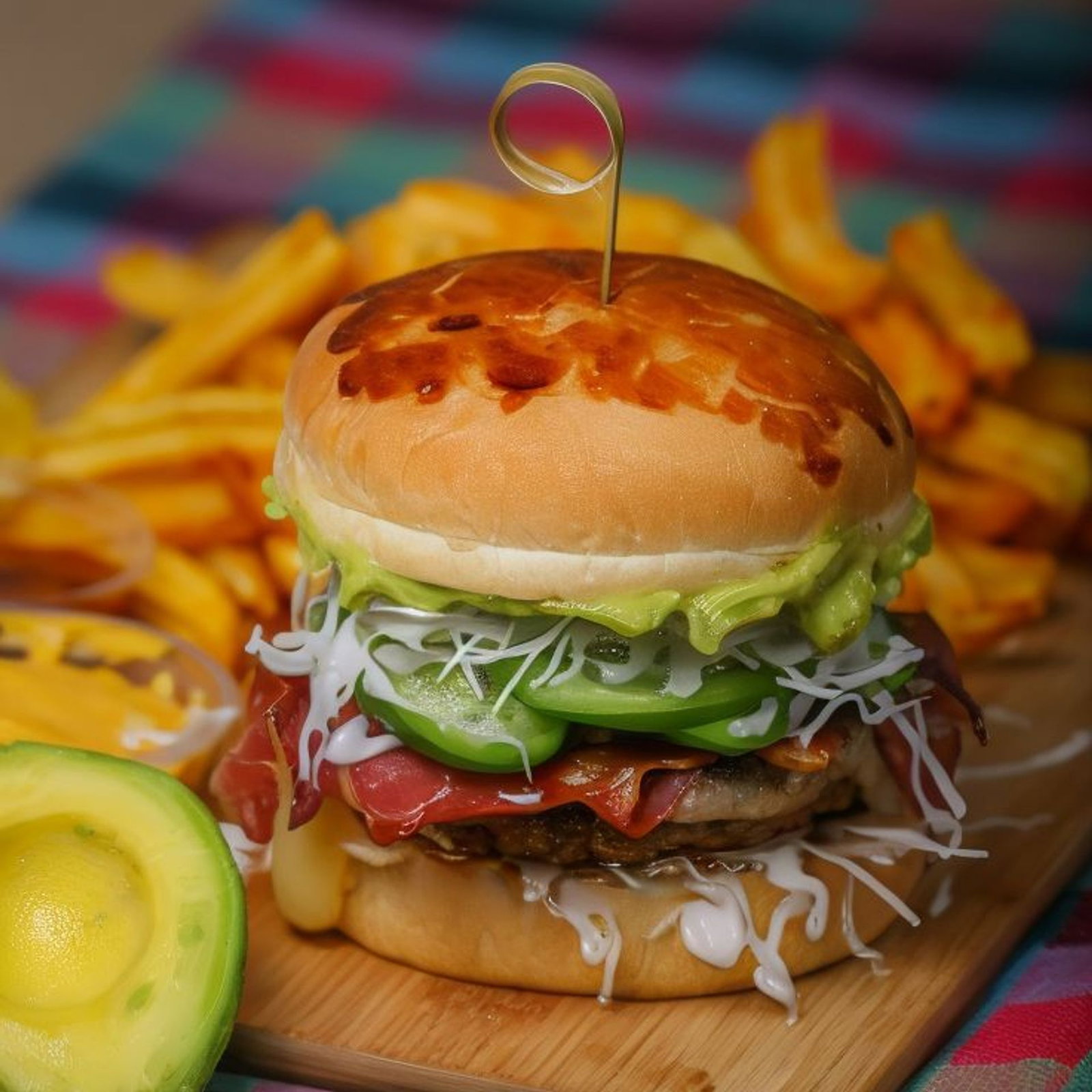 Smoked Spring Way Burger