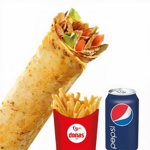 Donas Et Döner Dürüm Menü 2
