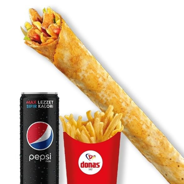 Donas Special Zurna Et Döner Dürüm Menü 2