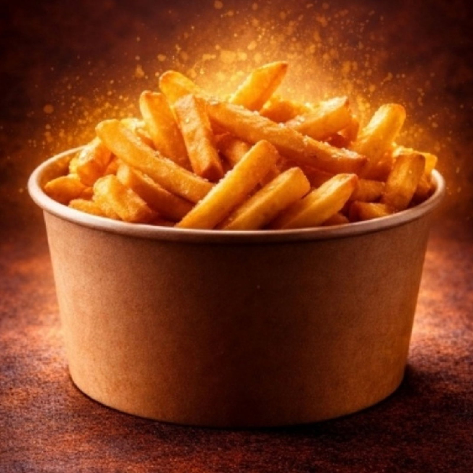 Çanak'ta Patates Kızartması