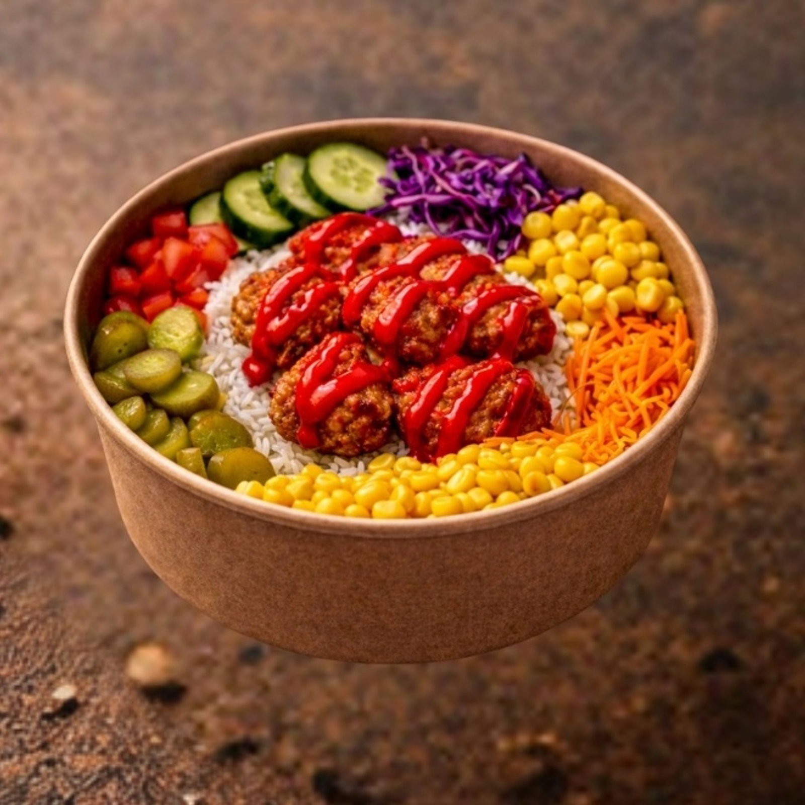 Çanak'ta Hot Chili Soslu Çıtır Tavuk