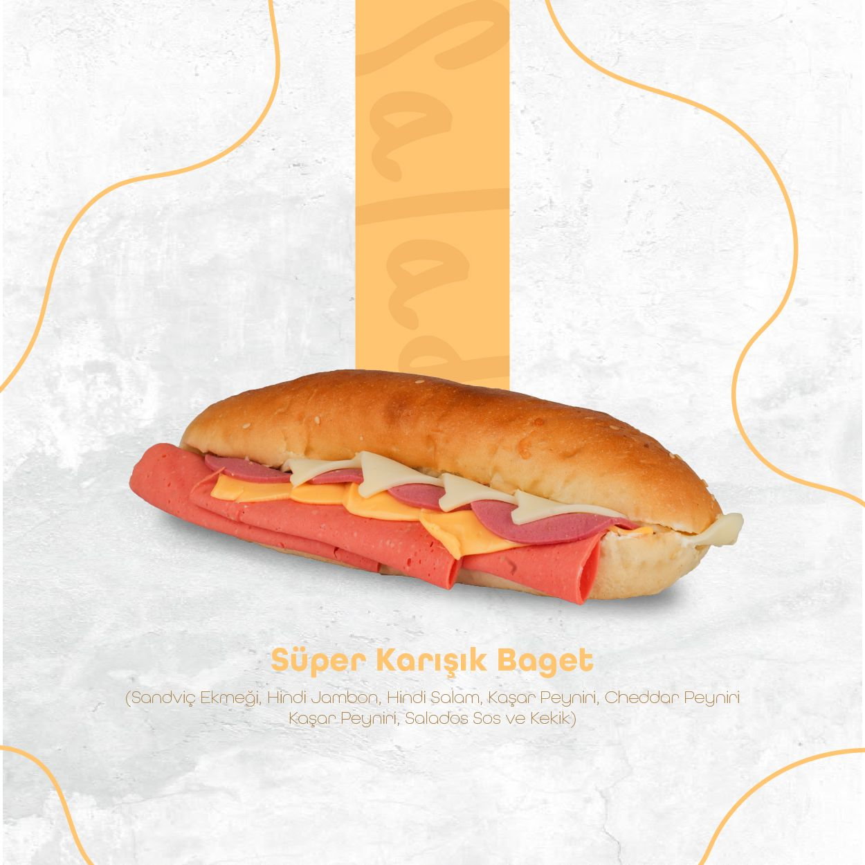 Süper Karışık Sandviç